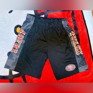 NFL Black 49ers Performance Shorts